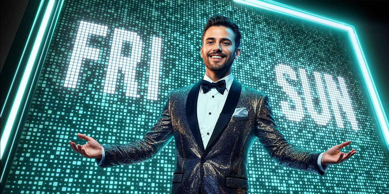 Weekend Reload Bonus €700 + 50 Free Spins